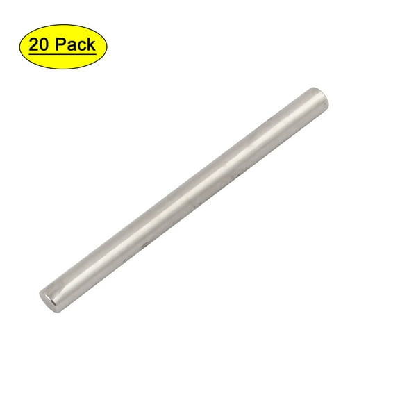 20Pcs Round Shaft Rods Axles 304 Stainless Steel 3mm x 40mm for RC Toy Car