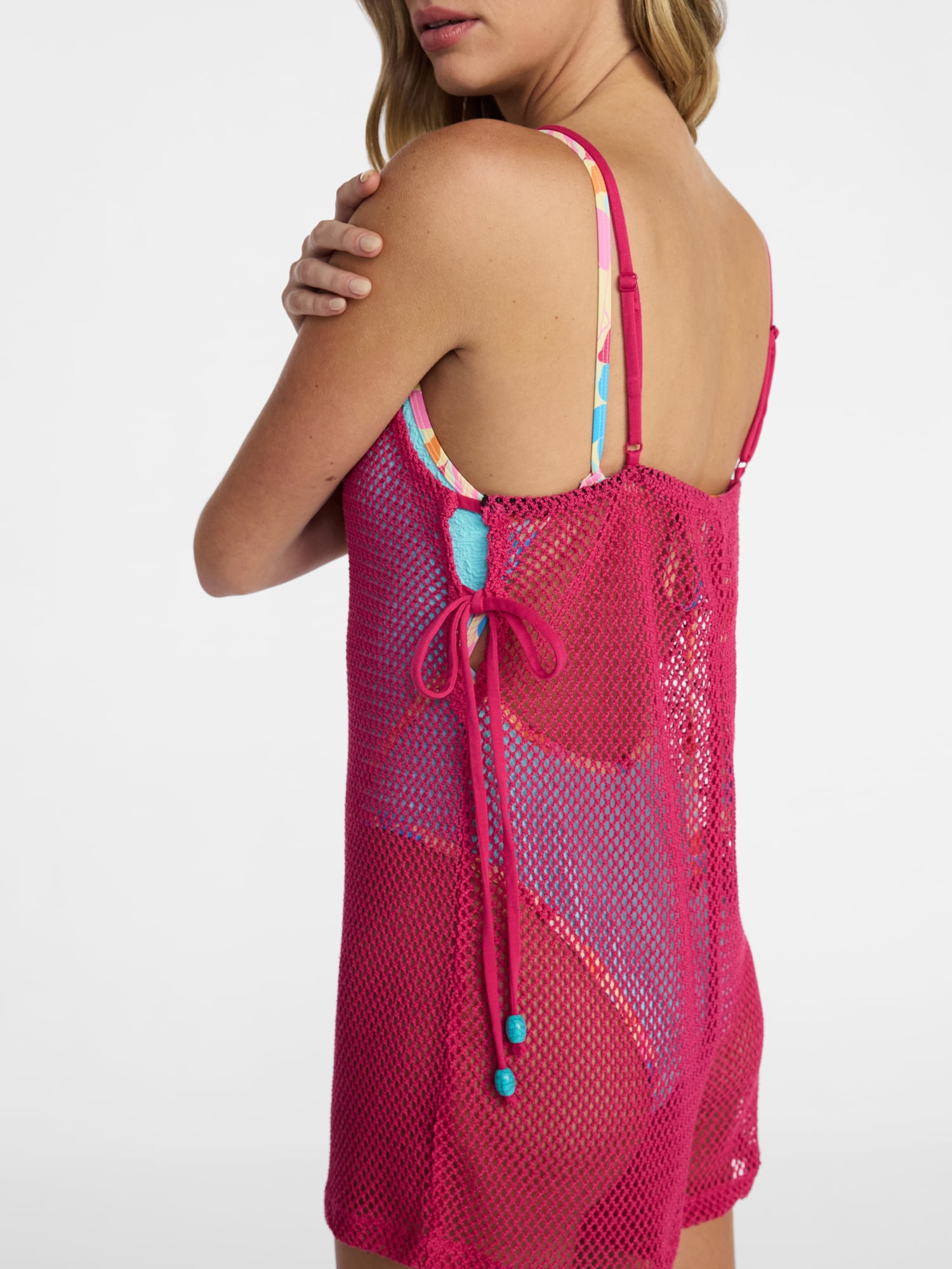 No Boundaries Surf Capsule Romper Swim Coverup, Women's XXS-XXL