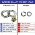 thumbnail image 7 of Whole Parts Espresso Coffee Grinder 65mm Replacement Set of Burrs Part# K30, E65S - Replacement & Compatible with Some Mahlkonig Coffee Makers, 7 of 7