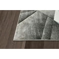 thumbnail image 4 of HR Triangle Boxes Thick Soft Plush 3D Textured Ruh 5' x 7' Area Rugs, Gray and Multicolor, 4 of 7