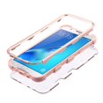 thumbnail image 3 of Kaleidio Case For Samsung Galaxy J7 J727 (2017) / Sky Pro / J7 V / J7 Perx / J7 Prime J727T (2017) / Halo [TUFF Armor] Impact Hybrid 3-Piece Cover w/ Prying Tool [Rose Gold/Blush Pink], 3 of 5