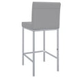 thumbnail image 2 of Set of 2 Modern Counter Stools, Grey, 2 of 7