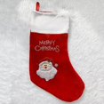 thumbnail image 3 of Juego de medias navideñas, medias navideñas de 3 piezas con adornos colgantes de árbol de Navidad en 3D, 3 of 5