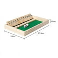 thumbnail image 3 of Shut The Box 12er, 2 Wooden Dice & Dice Board,classic Game, 3 of 5