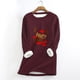 thumbnail image 2 of Sudaderas Con Capucha de Navidad Para Mujer Moda Casual Manga Larga Cuadros Impresos Blusa Odeerbi  ODB194378, 2 of 5