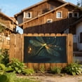 thumbnail image 6 of Dragonfly Dance Fireflies Art Four Hole Decorated Banner Flag for Garden Yard Home Decoration Indoor Outdoor 2x3 Ft, 6 of 7