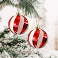 thumbnail image 5 of Nkmbld 6Pcs Shatterproof Christmas Balls Ornaments, Indoor Outdoor Shatterproof Christmas Ornaments, Xmars Party Wedding Suppiles, Red, 5 of 8