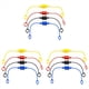 thumbnail image 1 of 12 Juegos de Tapones Antipolvo Macho y Tapones Hembra de Acoplamiento Rápido Hidráulico, Tapones/Tapones Antipolvo de Goma (ISO-A 1/4 Pulgadas), 1 of 4