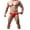 Red, variant on Men's Underwear Men's Breathable Modal Microfiber Trunks Underwear Covered Band Multipack Black,L