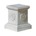 thumbnail image 2 of Design Toscano English Rosette Garden Sculptural Plinth: Large, 2 of 2