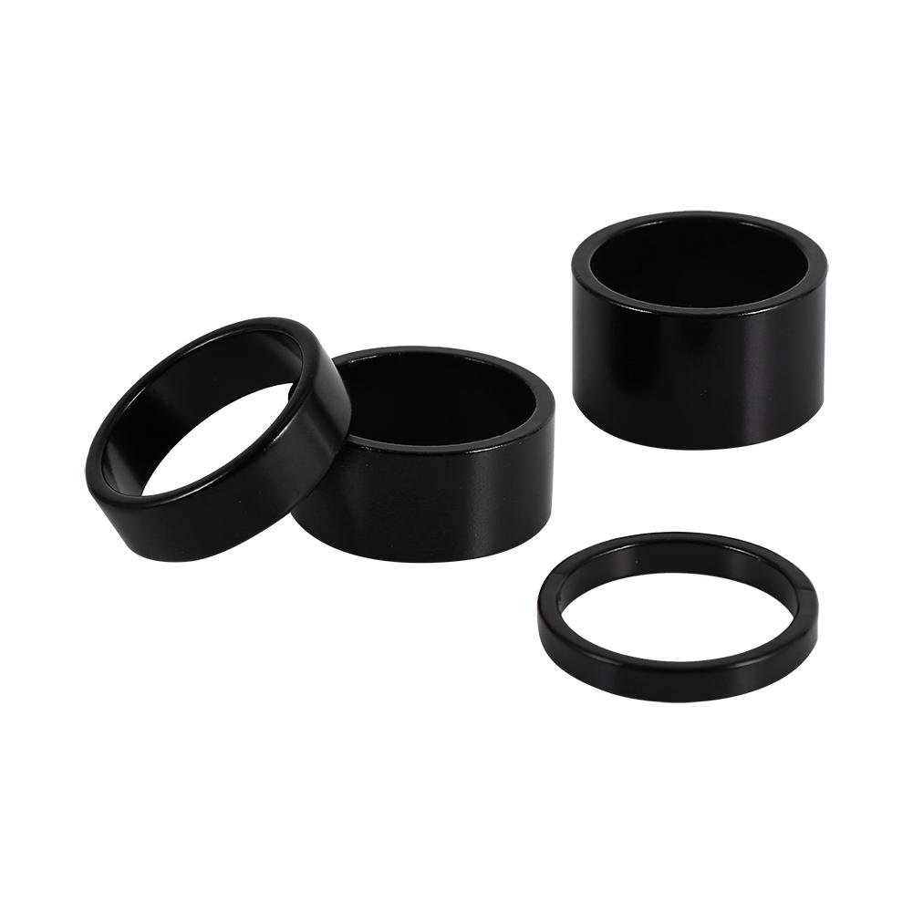 Bicycle Fork Washer 4 Colors 4Pcs//Set 5mm//10mm//15mm//20mm Aluminum Alloy Bike Front Stem Headset Spacer Blue