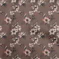 thumbnail image 1 of oneOone Cotton Silk Brown Fabric Floral Craft Projects Decor Fabric Printed By The Yard 42 Inch Wide-XN, 1 of 6