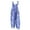 Blue, variant on Womens Overalls Plus Size Loose Fit Print Sleeveless Jumpsuit Wide Leg Romper Casual Jumpsuits with Pockets Red L(L)