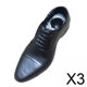 thumbnail image 1 of Zapatos de cuero Baoblaze 3x1/6 calzado Formal para Disfraz de figura de acción de 12 pulgadas, 1 of 8