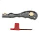 thumbnail image 1 of Pala HONGDUI HONGDUI Aleación de aluminio Raspador de cuchilla de raspado de vidrio pequeño Raspador desechable Herramienta de pegamento de pala Herramientas de desbarbado de carpintería con cuchilla HONGDUI Pala, 1 of 7