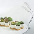 thumbnail image 5 of Smart LED Grow Light Bulbs for Gooseneck Clamp Light - Dimmable, Sun Mode Dimming, Auto On/Off Timer, Remote Control - Full Spectrum for Indoor Plant Growth - Mimics Real Sunshine, 5 of 6