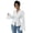 White, variant on Women's Bell Sleeve Button Up Shirt Collared Long Sleeve Ruched Textured Casual Work Blouse Fall Fashion Tops