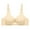 Beige, variant on Cathalem Bras for Large Breasts V Neck Bralettes Padded Seamless Adjustable Straps Bra,Watermelon Red 42