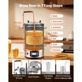 thumbnail image 3 of VEVOR Electric Brewing System, 8 Gal/30 L Brewing Capacity, All-in-One Home Beer Brewer with Pump, Mash Boil Device with Panel, Auto/Manual Mode 100-1800W Power 25-100℃ Temp 1-180 min Timer Recipe Me, 3 of 10