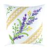 Funda de almohada de punto de cruz 11CT flor impresa DIY bordado decoración del hogar regalo Likrtyny Arte deco