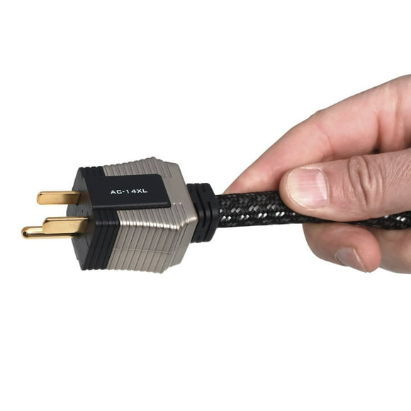 Pangea Audio AC 14 XL MKII Audiophile Power Cable Cord Upgrade for Audio, Video and Electronic Gear (0.6 Meter)