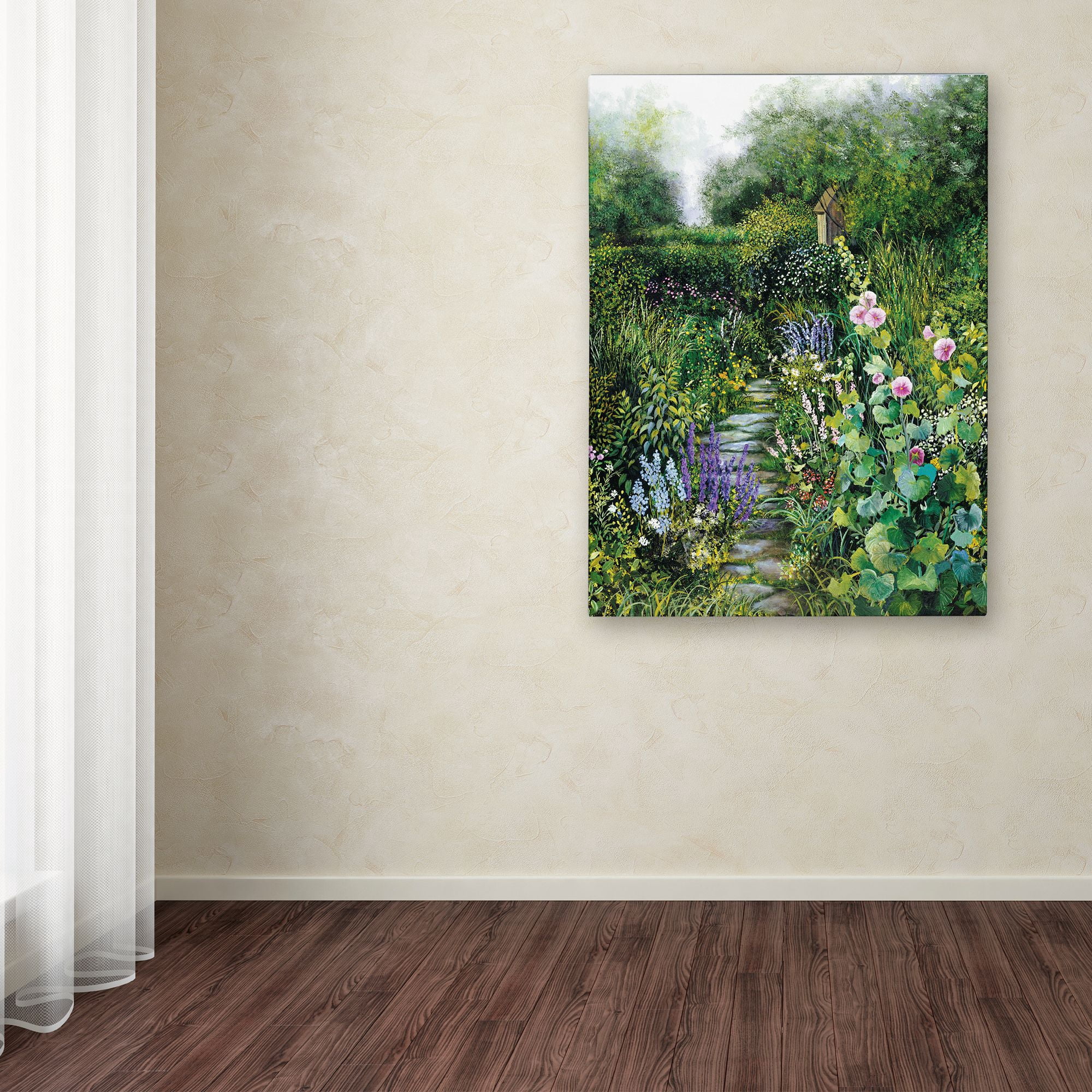 Trademark Fine Art 'Morning Mist' Canvas Art by Susan Rios