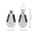 Solar Light Bulbs for Indoor Home and Chicken Coop, Outdoor Waterproof