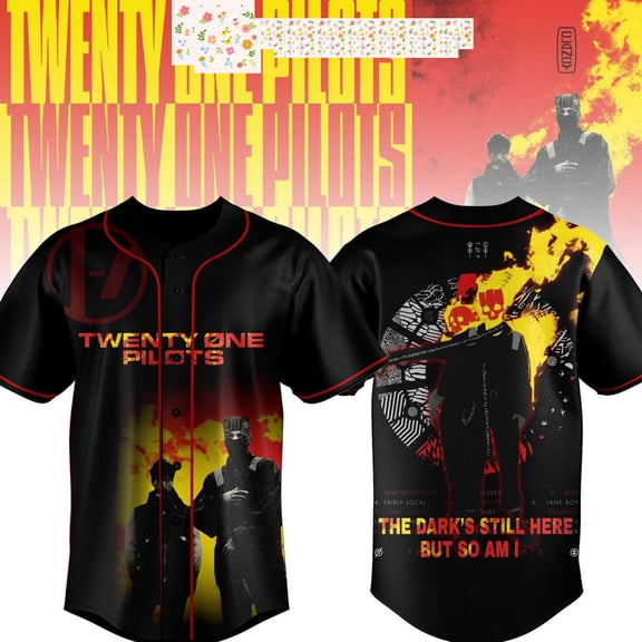Twenty One Pilots The Darks Still Here But So Am I Baseball Jersey