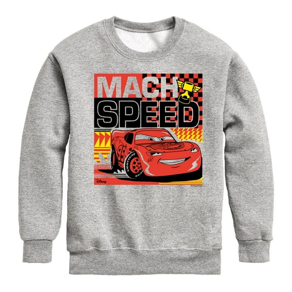 Cars - Mach Speed - Toddler & Youth Crewneck Fleece Sweatshirt