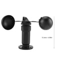 thumbnail image 4 of Wind Speed Sensor Anemometer, Aluminum Alloyed Wind Speed Monitoring  with Pulse  Output for Weather Stations, 4 of 8