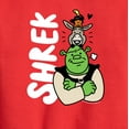 thumbnail image 3 of Shrek - Shrek Stacked Characters - Toddler And Youth Crewneck Fleece Sweatshirt, 3 of 5
