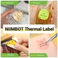 thumbnail image 3 of NIIMBOT Labels for B1/B21/B3S Label Printer, Thermal Labels 2"x 2"(50x50mm), 1 Roll of 150 Sticker Labels (Auspicious), 3 of 7