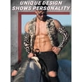 thumbnail image 3 of Men's Cooling Arm Sleeves Long Fingerless Arm Cover Anti Slip UV Protection, 3 of 4