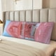 thumbnail image 2 of Balery Pastel Pink Beach Cafe Funda Protectora para Almohada Corporal de Algodón Hipoalergénico con Cierre(55 x 21 pulgadas), Almohadas No Incluidas, 2 of 7