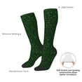 thumbnail image 4 of Balery Emerald Green Sparkling Calcetines novedosos Calcetines deportivos Calcetines hasta la rodilla Calcetines de algodón Calcetines originales y geniales, 4 of 6