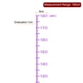 thumbnail image 2 of Altura Gráfico Regla Crecimiento Gráfico 180cm Métrica Medida PVC Autoadhesivo Medidas Entrega Regla Pegatina Indicador para Medir Altura, Profundo Púrpura, 2 of 5