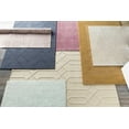 thumbnail image 7 of Hauteloom Raritan Wool Living Room, Bedroom Area Rug - Solid & Striped - Beige - 4' x 6', 7 of 7