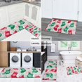 thumbnail image 5 of Christmas Stocking Pattern Kitchen Rugs Sets Of 2,Anti Fatigue Kitchen Mat Rugs Non Slip Washable,Decorative Kitchen Floor Mats for Kitchen,Sink,Laundry,17"x30"+17"x47", 5 of 7