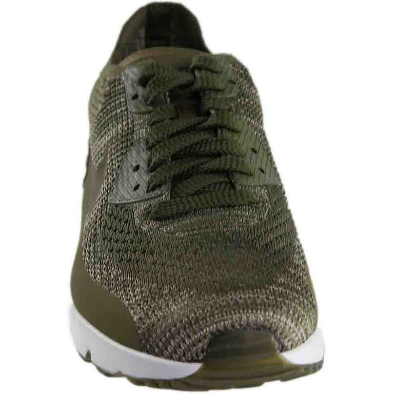 Nike Men's Air Max 90 Ultra 2.0 Flyknit Shoe, Medium Olive/Medium Olive, - Walmart.com