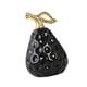 thumbnail image 5 of Estatua de pera, colección de adornos de arte moderno, artesanías, figura de cerámica, escultura de fruta Negro, 5 of 9