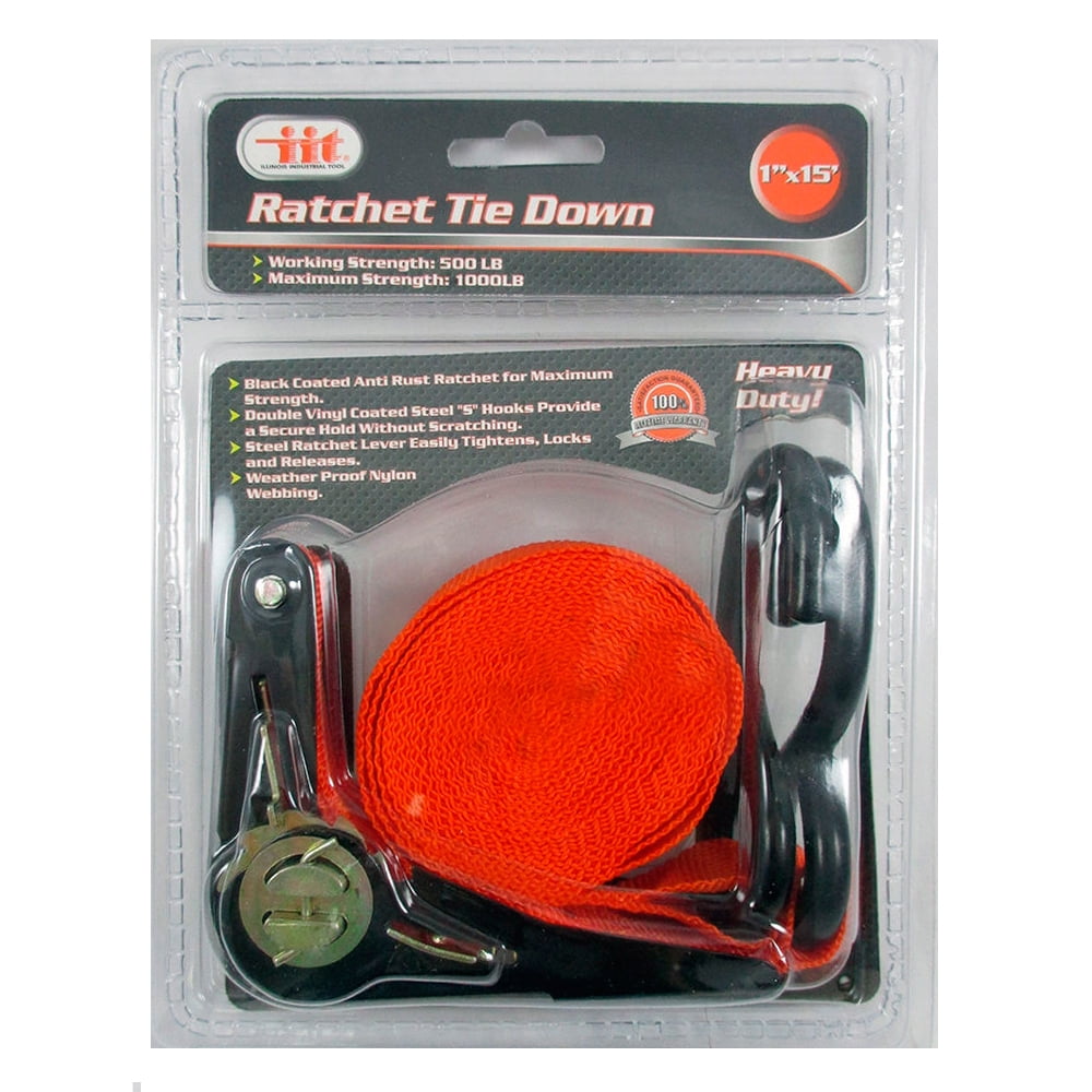 CargoLoc 82291CC 2 & 4 Ratchet Tie Downs/Strap 2 x 27 x 10,000 lbs J-Hooks Pack 10 / Box CargoLoc 82291CC 2 & 4 Ratchet Tie Downs/Strap 2 x 27 x 10,000 lbs J-Hooks Pack 10 / Box