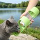 thumbnail image 4 of Vaso de agua portátil para mascotas para exteriores: botella de viaje plegable para perros con bandeja para beber que evita que se moje la boca, ideal para paseos, excursiones y viajes en coche., 4 of 6