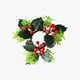 thumbnail image 2 of Candle Aromatherapy Holders Red Fruit Wreath Christmas Desk Arrangement, Red Fruit Wreath Candle Holders, Aromatherapy Candle Holders, Festive Desktop Decor, Home Aromatherapy Supplies, Unique Gift, 2 of 9