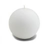 Zest Candle CBC-401 4 in. White Citronella Ball Candles -2pc-Box