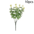 thumbnail image 2 of 10 piezas de hojas decorativas para el hogar, el jardín, el exterior y el interior. Hojas falsas para decoración del hogar y accesorios fotográficos., 2 of 8