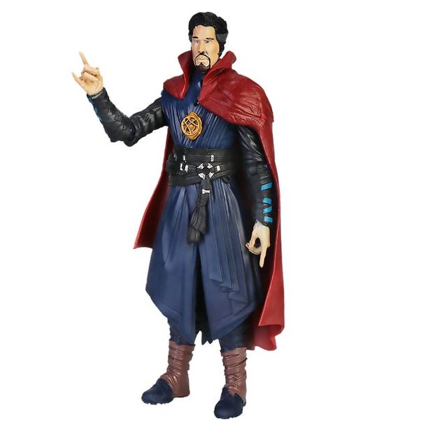 Figuras de acción de los vengadores de Marvel, juguetes de modelos de Loki, Venom, Spiderman, Hulk, Capitán América, Deadpool, regalo de Año Nuevo para niños, 16cm(Doctor Strange,
