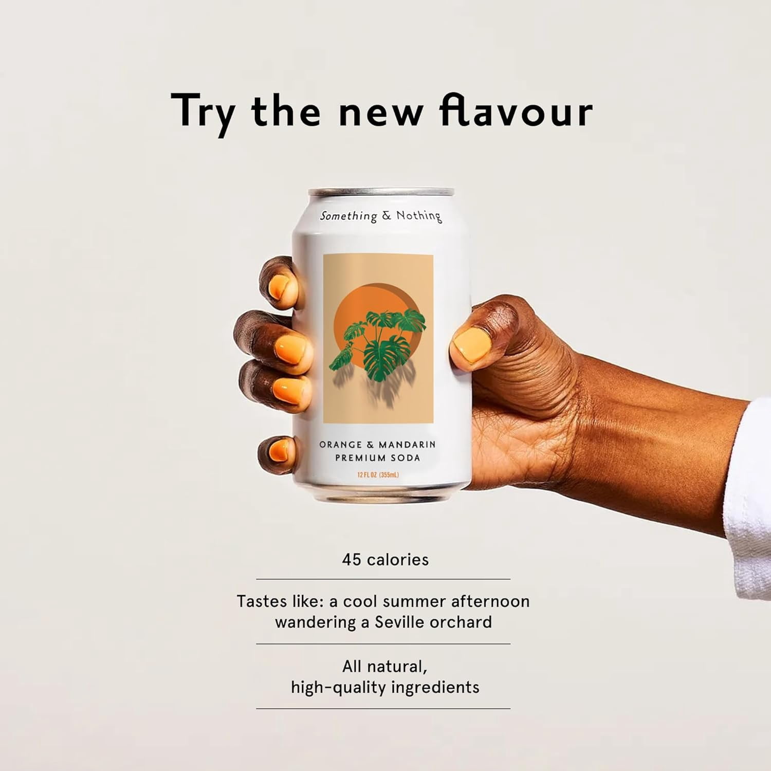 Orange & Mandarin Premium Soda