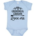 thumbnail image 3 of Inktastic Grandma Grandpa Love Me Arrow Boys or Girls Baby Bodysuit, 3 of 5