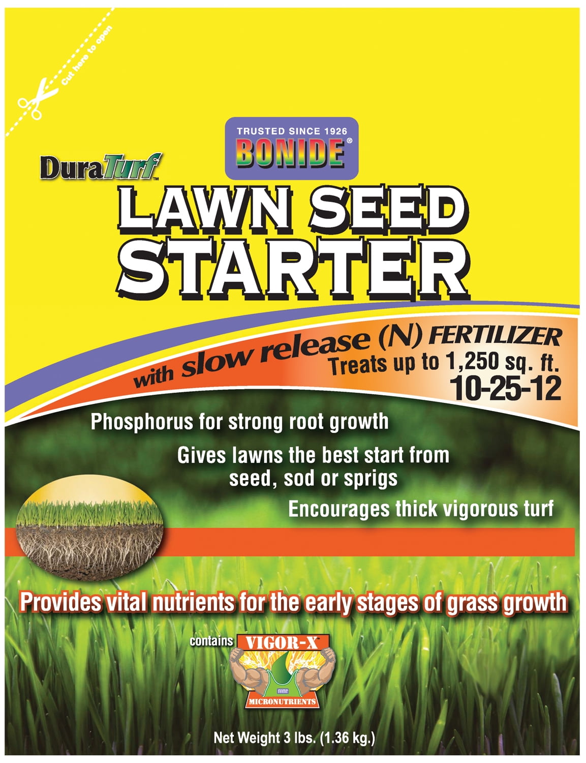 Bonide 60450 4 Lb Seed Starter With Lawn Fertilizer Walmart Com Walmart Com