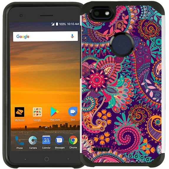 ZTE Blade Force Case - Armatus Gear (TM) Slim Hybrid Armor Case Protective Cover for ZTE Blade Force N9517 (Boost Mobile)